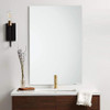 Duprima Frameless Mirror, 24 x 30 (Horizontal/Vertical) B0C559KPCP - Black New