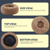 inspaws Calming Dog Bed for Medium Large Dogs, Washable 31" B0CPY1XBL6 - Brown New