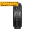 Durun ST205/75R14 Radial Trailer Tire 8 Ply Load Range D Set of 2 ST 205/75R14 New
