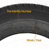 Durun ST205/75R14 Radial Trailer Tire 8 Ply Load Range D Set of 2 ST 205/75R14 New