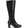 Giani Bernini Womens Mia Leather Tall Mid-Calf Boots - Black Size 7 New