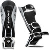ZHONGLE Pro MMA Shin Guards 12mm High-Density Foam, Adjustable Strap - NEW New