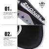 ZHONGLE Pro MMA Shin Guards 12mm High-Density Foam, Adjustable Strap - NEW New