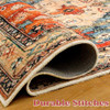 SERISSA 3' X 5' Washable Non Slip Boho Area Rug Bedroom Tribal Medallion Multi