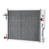 CU2789 3 Row Aluminum Radiator Replacement for 2005-2014 Ford Mustang New