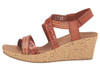 119339W Skechers Women's Cali BEVERLEE - DELICATE GLOW, Luggage, 7 W