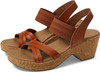 119536 Skechers Women's BRYSTOL - NIGHT SKIES heel sandal, Luggage, Size 9