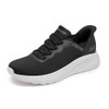 SKECHERS BOBS SQUAD CHAOS DAILY HYPE SNEAKER - SIZE: MEN 6.5 - BLACK