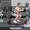 Hotov 40" Folding Trampoline - Black/Red New