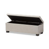 Baxton Studio Roanoke Storage Ottoman Bench B01N3VZ1UK - Beige New
