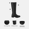 DREAM PAIRS Women's Wide Calf Knee High Boots, Fashion winter, Size 9 Army-w New