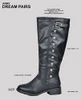 DREAM PAIRS Women's Wide Calf Knee High Boots, Fashion winter, Size 9 Army-w New