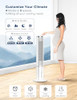 COOLECH 42 INCH Evaporative Air Cooler w/Remote &LED Touch Screen 4 Mode 3 Speed New