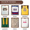 Jackcube Design Vintage Jersey Display Frame Shadow Box Case MK611A - Brown New