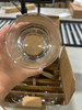 WILLIAMS SONOMA DOUBLE OLD-FASHIONED GLASSES SET OF 4 - CLEAR