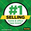 SCOTCH 810K12 MAGIC TAPE REFILL VALUE PK 3/4'' X 1000'' 12/PK - CLEAR