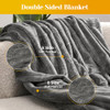SUNVIVI HEATED BLANKET KING SIZE Heating Electric Throw Blanket Dual Control New