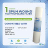 Tier1 1 Micron 4.5" × 20" Sediment & Rust Water Filter