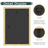 FrameWorks 12”x18” Wooden Poster Frame, Classic Natural Oak - 2 Pack New