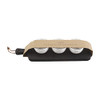Mud Pie Paulownia Wine Board & Bowl Set Black Board 5"x13" Bowl 2"x3.5" Dia New