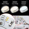 LB72191 LED Flush Mount Ceiling Light 14 inch 20W Dimmable 1600lm 3000K-5000K New