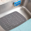 Home Basics Plastic Sink Mat, Grey New
