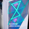 Raidmax Meshian X902 PC Case Mid-Tower Gaming PC Case - White New
