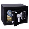 SERENELIFE PREMIUM STEEL DIGITAL SAFE BOX, 9.1" X 6.7" X 6.7" SLSFE12 - BLACK