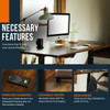 SUPERHANDY 63 IN. STANDING DESK - MULTICOLOR