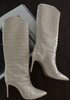 MARYANA BOOT BY SCHUTZ - SIZE: WOMEN 6 - EGGSHELL