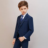 HappyPlanet Boys'5-Piece Slim Fit Dresswear Set with Shirt and Vest, 12 New