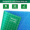 WORKLION 18" x 24" Large Self Healing PVC Cutting Mat Gridded B07NRVH9KD - Green New