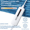 Coomiss Electric Heated Blanket Throw 5 Heating Levels 50x60 inches - Blue New