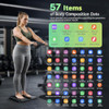 LVPIMAN DIGITAL BATHROOM SMART SCALE BODY WEIGHT BMI FAT MUSCLE CF625 - BLACK