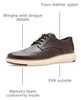 TMFOYER Tommy Hilfiger Footwear Men's Foyer Dark Brown SIZE 9.5