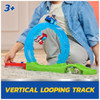 Paw Patrol Pup Squad Rescue Loop Track Playset 2 Toy Cars Blue