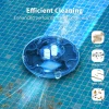 HUBEI YIMU ELECTRONIC TECHNOLOGY L1 CORDLESS ROBOTIC POOL CLEANER - ORANGE/BLUE New