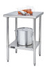 Trinity EcoStorage Heavy Duty Stainless Steel Kitchen Prep Table New