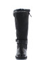 TOTES WOMENS ESTHER SNOW BOOTS - SIZE: WOMEN 7WIDE - BLACK