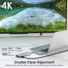 WAVLINK USB C DOCKING STATION DUAL HDMI MONITORS 12 IN 1 TRIPLE DISPLAY - SILVER