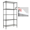 EFINE 5-Shelf Shelving Unit with Shelf Liners Set of 5 Adjustable B08RWNK1XH New