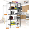 EFINE 5-Shelf Shelving Unit with Shelf Liners Set of 5 Adjustable B08RWNK1XH New