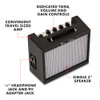 Fender Mini Deluxe Electric Guitar Amp 3 Watts, 0234810000 - Black New