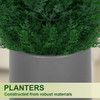 VIVATREES 3FT CEDAR TOPIARY FAUX PINE SHRUBS ARTIFICIAL CEDAR TREE, SET OF 2 New