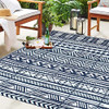 GFT Reversible Mats for Patio,Outdoor Plastic Rugs 9 x 12 Ft,Modern Area Rugs