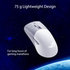 ASUS ROG Keris Wireless Aimpoint Gaming Mouse, PC/Mac Support - White