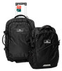 Hypath 2-in-1 Convertible Travel Bag - Use as Backpack with Wheels - Black New