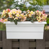 Root & Vessel Countryside Rail Planter White 24" B07XSTMSGJ - NEW New