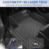 Weize Floor Mats and Cargo Liners for Honda CR-V All Weather Car Trunk Mat New