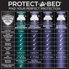 43025040725 PROTECT-A-BED ALLERZIP WATERPROOF MATTRESS ENCASEMENT FULL WHITE